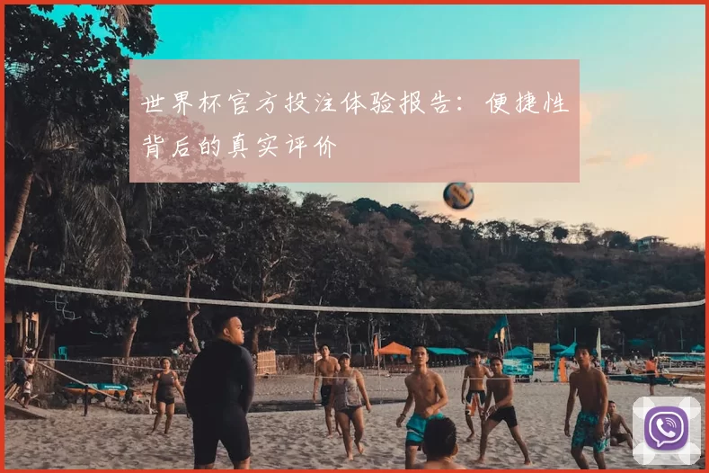世界杯官方投注体验报告:便捷性背后的真实评价