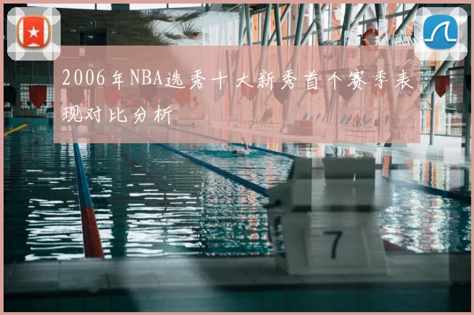 2006年NBA选秀十大新秀首个赛季表现对比分析