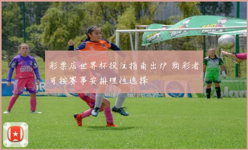 彩票店世界杯投注指南出炉 购彩者可按赛事安排理性选择